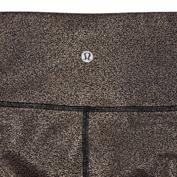 LULULEMON Wunder Under High-Rise Tight 28" Sz 2 Luminosity Foil Black Copper - Picture 5 of 6